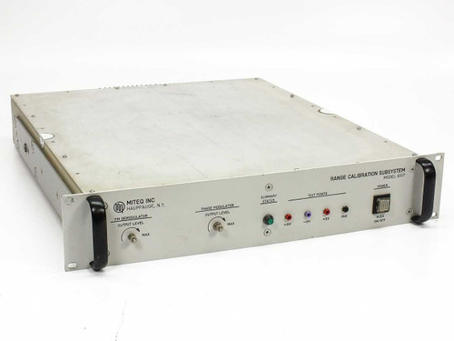 Miteq Model 6107 Range Calibration Subsystem 70 MHz - Satcom / Microwave / RF