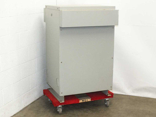 Matra Electric 6175432L 175 kVA dry-type transformer – left rear corner view showing full enclosure height