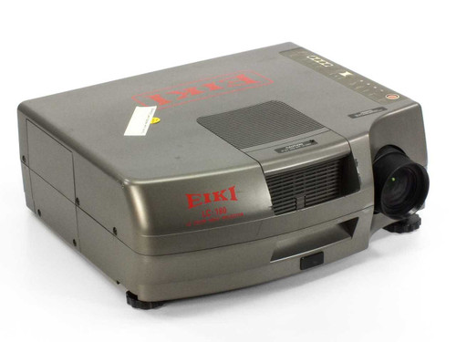 Eiki LC-180 LC Color Video Projector – front-left three-quarter view showing lens and EIKI branding
