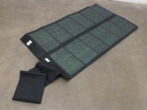Global Solar 42 Watt Powerflex 24V Foldable CIGS Solar Panel w/ETFE - Black
