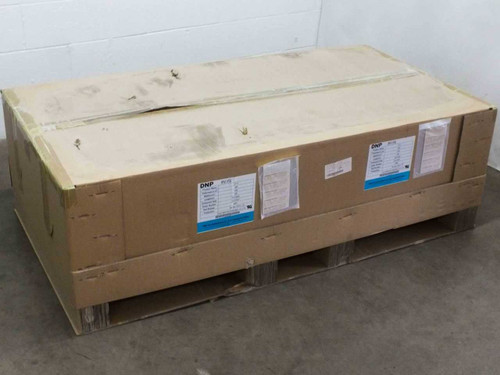 DNP Z777 PV-FS TPO Solar Encapsulant pallet in original cardboard packaging with DNP product labels on exterior