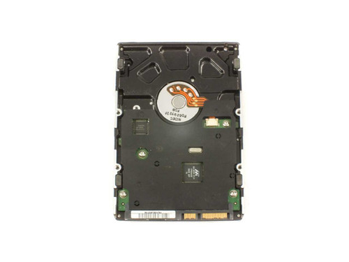 Samsung HD160JJ/P 160GB SATA hard drive — bottom PCB view showing controller board and platters