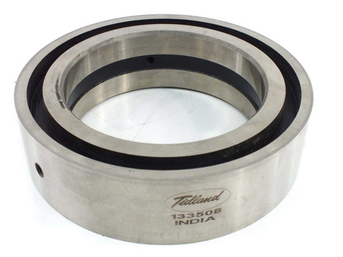 Tidland 133508 bottom knife slitting ring – angled top view showing Tidland logo and part number engraved on outer surface