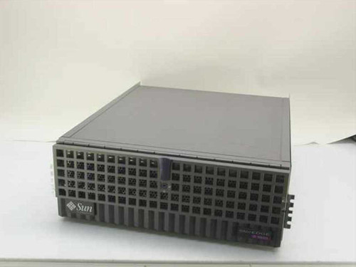 Sun StorEDGE D1000 12-bay SCSI storage enclosure – front panel view showing Sun and StorEDGE D1000 branding