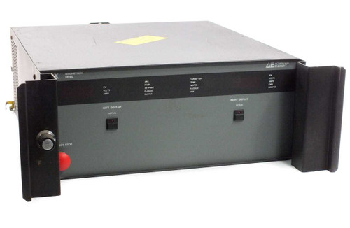 Advanced Energy MDX 2011-011-C manufacturer nameplate and model/serial number label detail