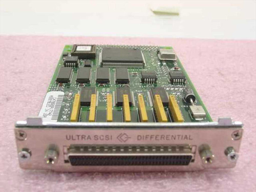 Sun SP4710401-01 Ultra Wide Differential SCSI controller card — front view showing bracket labeled ULTRA SCSI DIFFERENTIAL and 68-pin HD68 connector