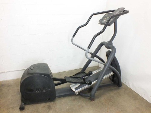 Precor EFX 546 Elliptical Fitness Crosstrainer – left side view showing full unit with console and foot pedals