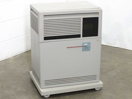 DEC Digital B400X VAX Expander cabinet front view showing louvered panels and Digital badge on casters