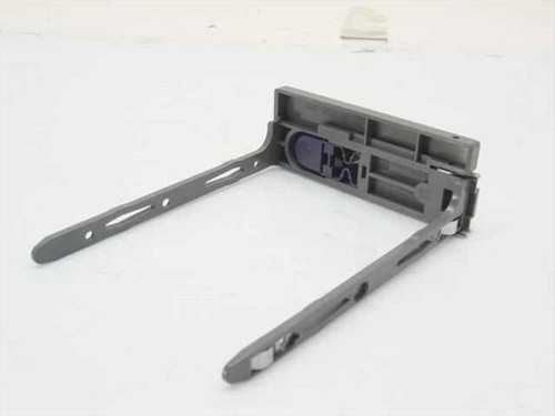 Sun Microsystems 5403923-01 server drive caddy – bottom/interior view showing drive mounting rails and ejector lever