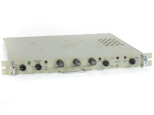 Hughes 3808670-100-1 Westar Incremental Control Unit Rev A – front panel view showing PWR, RCVR AGC Select, Reset, Ready, Auto/Man Execute, and XMT Enable controls