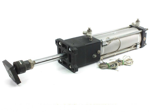 SMC CDNAFN100-250 250 mm Stroke Pneumatic Cylinder Auto Switching - 100mm Bore