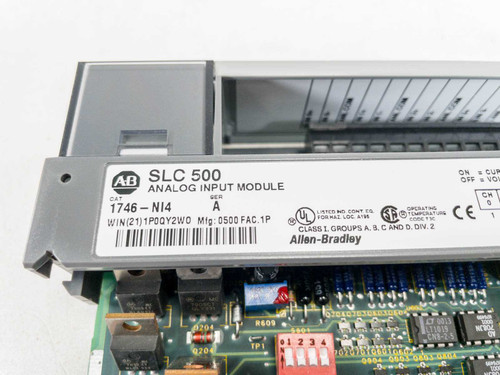 Allen-Bradley 1746-NI4 SLC 500 4-Channel Analog Input Module SER A