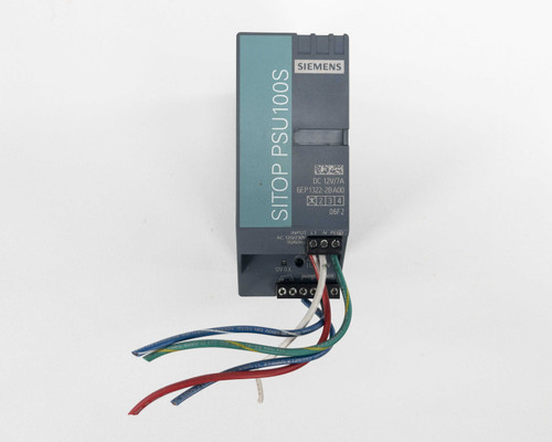 Siemens 6EP1322-2BA00 Analog Touch Panel SITOP PSU100S 1 Phase, 12V DC