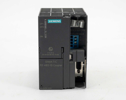 Siemens 6ES7972-0AC80-0XA0 Simatic S7 RS485-IS Coupler 4.2V, 93mA. 0.1W, AC 250V