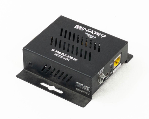 Binary B-500-RX-230-IR 500 Series 1080p HDBaseT Receiver with IR 5V DC 2A