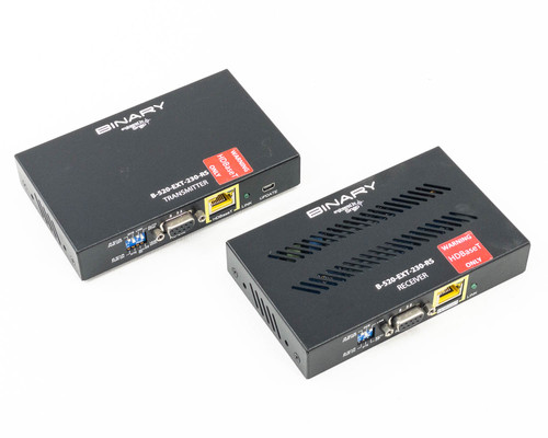 Binary B-520-EXT-230-RS 520 Series 1080p HDBaseT Extender Transmitter & Receiver