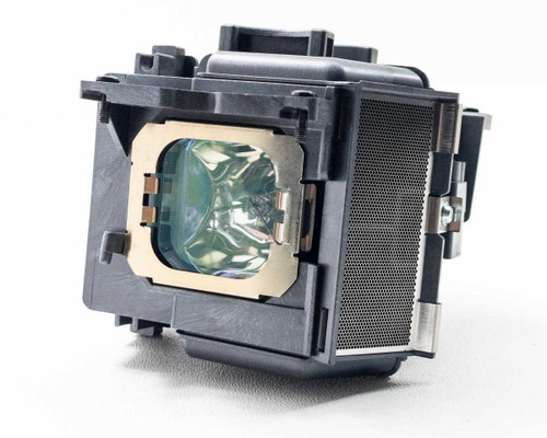 Sony LMP-H280 projector lamp with module – front angled view showing lamp housing and metal mesh vent
