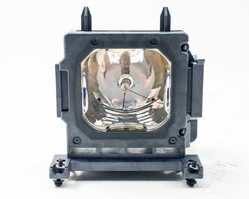 Sony LMP-H202 projector lamp with module – straight-on front view showing UHP bulb and reflector