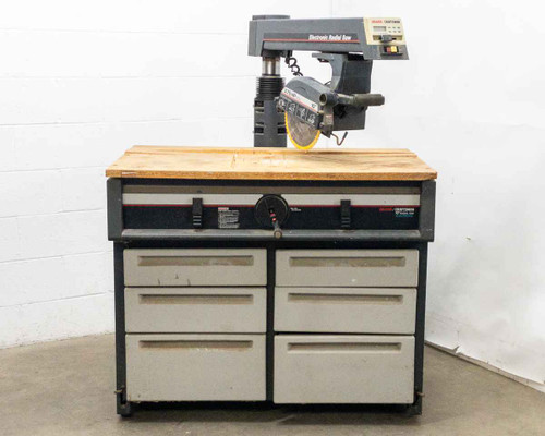 Craftsman 113.198610 Electronic Radial Saw 2.75 HP, 10" Blade, Miter Lock