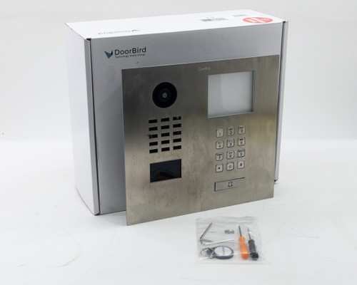 DoorBird D2010iKH V4A Door Station IP Video Intercom in Brushed Stainless Steel