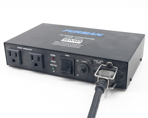 Furman AC-215A AC Power Conditioner 120 VAC 60Hz 10A 1200W Max Output, 2 channel Furman AC-215A AC Power Conditioner 120 VAC 60Hz 10A 1200W Max Output, 2 channel