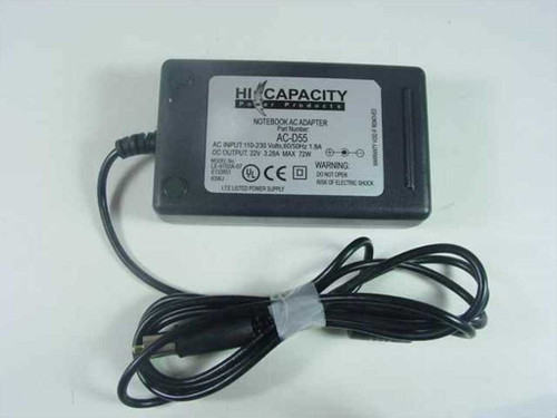 Hi Capacity AC-D55 Notebook Power Adapter 22VDC 3.28Amp