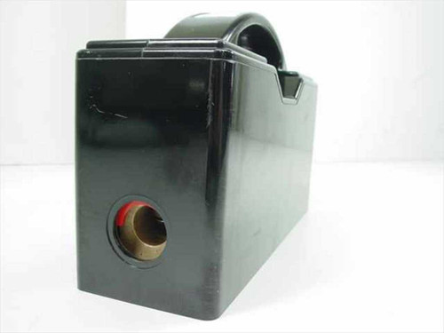 RS Components 415-092 BS88 B2 Fuseholder – side view showing front-connected brass terminal port with red ring