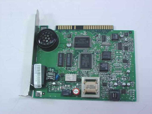 US Robotics Sportster 0478 ISA Modem – top-down view showing main PCB chipset, memory ICs, and ISA edge connector