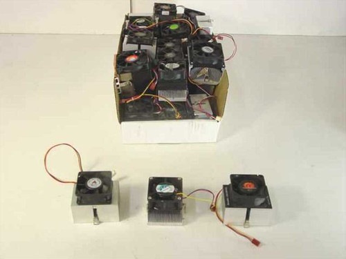 AMD Socket A Socket 462 aluminum heatsink and 3-pin fan assembly
