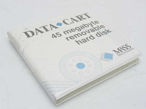 Mass Microsystems DataCart 45 Megabyte Removable Hard Disk Data Cartridge