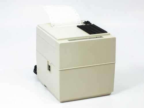 Citizen CBM iDP3530 dot matrix tractor feed receipt printer – right-side front view showing paper exit slot and casing
