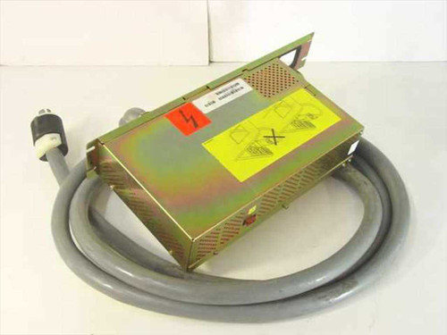 Digital 881A Power Distribution Module top and side view showing ventilation and caution labels