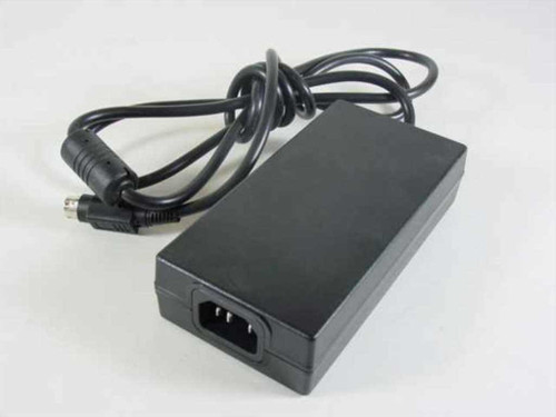 Epson PS-180 M159A 24V power supply – three-quarter view showing IEC C14 AC inlet and 3-pin output cable