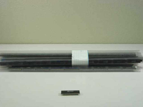 Zilog Z80BCPU Z8400BB1 CPU chips in bulk anti-static tray — lot of multiple chips bundled together with tape label