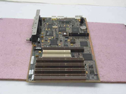 Compaq 188307-001 Prosignia 500 motherboard – top view showing expansion slots, main chipset ICs, and SIMM memory sockets