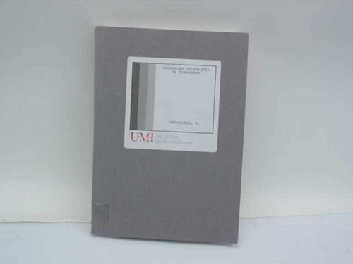 Transform Techniques in Chemistry UMI Books on Demand authorized facsimile paperback — front cover showing gray UMI cover with title label and author name