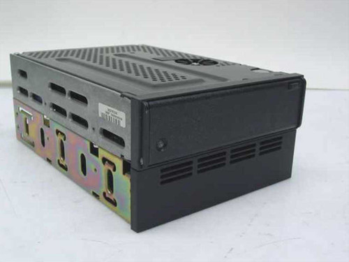 Tandberg TDC 3350 MK-II 5.25 inch internal tape drive – front and top angled view showing black enclosure with mounting rails