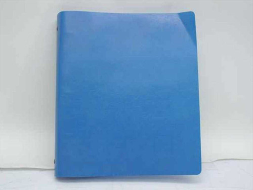 IMS INT-481 IM481H Interface Board Operating Instructions manual in blue 3-ring binder — front cover view