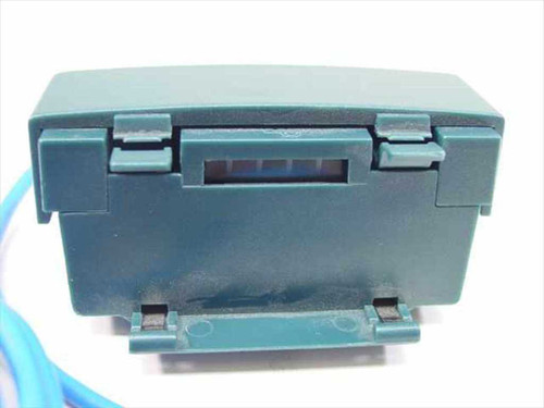 Intermec Janus L2010 Optical Link Adapter rear view showing 5-pin connector port and hinge detail