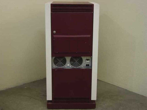Octel Aspen Branch Voice Mail System – rear view showing dual cooling fans and power entry module