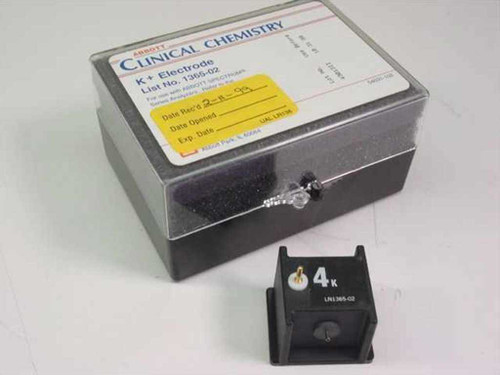 Abbott Clinical Chemistry 1365-02 K+ Electrode for Spectrum - New Open Box