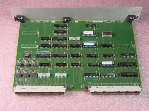 IVS Accuvision 200 0001-00004 CIR Board – front component side showing ICs and dual card-edge connectors