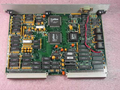 IVS 0001-00107-00 Rev A PCB Control Logic Assembly Board LCB951102 — top-side component view showing Lattice ICs, DIP chips, and edge connectors