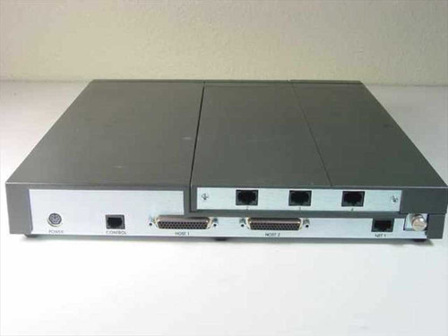 Ascend Multiband VSX MBV-BRI4U – rear panel showing POWER connector, CONTROL port, HOST 1, HOST 2 DB-style connectors, and NET 1 port