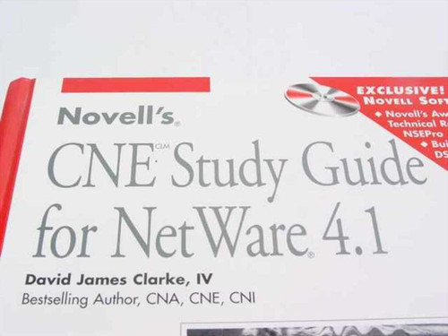 Clarke David James Novell's CNE Study Guide Clarke, David James for NetWare 4.1