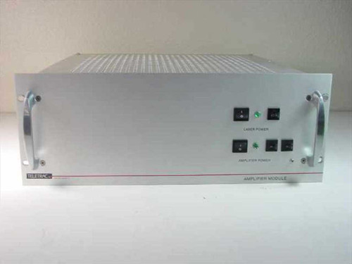 Teletrac VC4027-000-0017 Rackmount Laser Amplifier Module – front panel view showing Laser Power and Amplifier Power controls