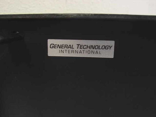General Technology International logo badge on front panel of HD-244.8-A power supply chassis