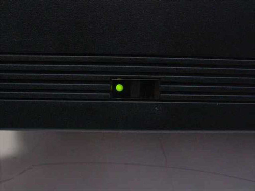 CLI SpectrumSaver front panel close-up showing green power indicator LED and navigation buttons