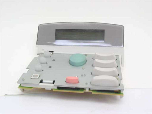 HP RG5-3715 LaserJet 4000 control panel assembly – front view showing LCD display, navigation buttons, and operator keys