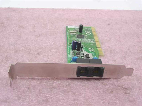 eMachines KB5815 Conexant PCI fax modem card – front view showing PCI edge connector and RJ-11 port bracket